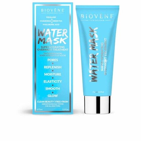 Crema Viso Biovène Water Super Hydrating Overnight 75 ml di Biovène, Idratanti - Rif: S05107706, Prezzo: €6.39, Sconto: %