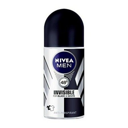 Désodorisant Roll-On Black And White Nivea (50 ml) de Nivea, Déodorants et anti-transpirants - Réf : S0563718, Prix : 4,63 €,...