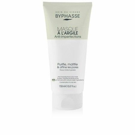 Maschera Viso Byphasse Mascarilla De Arcilla Anti-imperfezioni Matificante Argilla 150 ml di Byphasse, Mascherine per il viso...