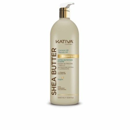 Champô Kativa Shea Butter 1 L de Kativa, Champôs e amaciadores - Ref: S4262266, Preço: 19,75 €, Desconto: %