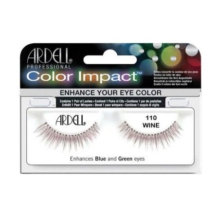 Set of false eyelashes Ardell Color Impact Nº 110 Wine by Ardell, Eyes - Ref: M0117294, Price: 9,44 €, Discount: %