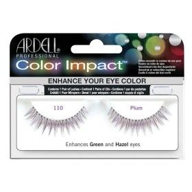 Set of false eyelashes Ardell Color Impact Nº 110 Plum by Ardell, Eyes - Ref: M0117296, Price: 7,95 €, Discount: %