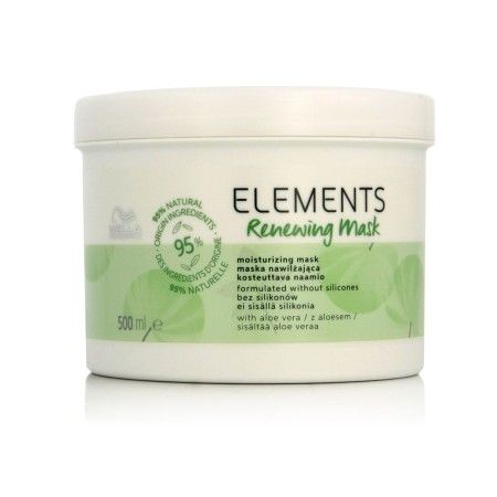 Masque hydratant Wella Elements 500 ml de Wella, Soins et masques - Réf : S8312267, Prix : 22,56 €, Remise : %