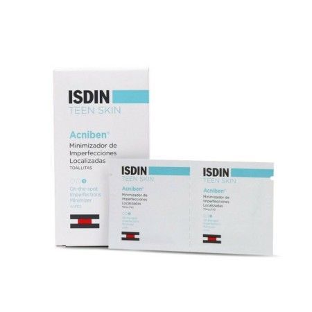 Tratamiento Anti-imperfecciones Isdin Acniben Toallitas (30 uds) de Isdin, Hidratantes - Ref: S0586720, Precio: 18,37 €, Desc...