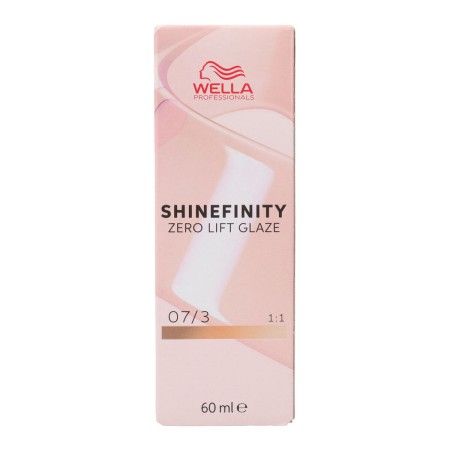 Tinte Semipermanente Wella Shinefinity Color Nº 07.3 60 ml de Wella, Coloración semipermanente - Ref: S4262425, Precio: 12,78...