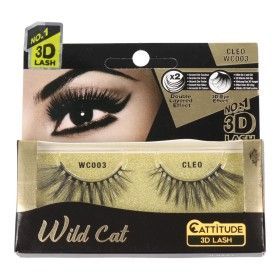 False Eyelashes Ebin New York Wild Cat Cleo by Ebin New York, Eyes - Ref: S4262473, Price: 6,00 €, Discount: %