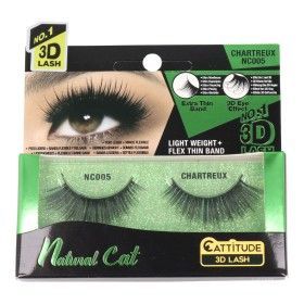 Falsche Wimpern Ebin New York Natural Cat Chartreux von Ebin New York, Augen - Ref: S4262528, Preis: 6,00 €, Rabatt: %