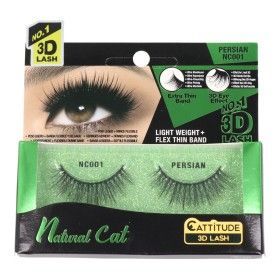 Falsche Wimpern Ebin New York Natural Cat Persian von Ebin New York, Augen - Ref: S4262530, Preis: 6,00 €, Rabatt: %