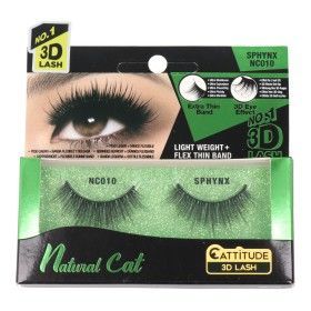 False Eyelashes Ebin New York Natural Cat Sphynx by Ebin New York, Eyes - Ref: S4262533, Price: 6,00 €, Discount: %