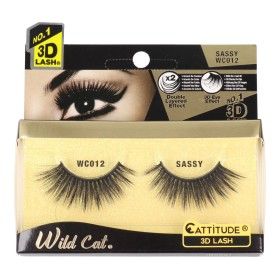 Falsche Wimpern Ebin New York Wild Cat Sassy von Ebin New York, Augen - Ref: S4262571, Preis: 6,00 €, Rabatt: %
