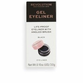 Eyeliner Revolution Make Up Gel Eyeliner Gel Noir 3 g de Revolution Make Up, Eyeliners - Réf : S05113417, Prix : 11,08 €, Rem...