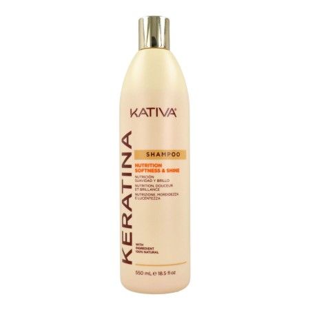 Champô Kativa Keratina 550 ml de Kativa, Champôs - Ref: S4262629, Preço: 13,15 €, Desconto: %