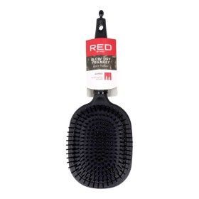 Detangling Hairbrush Red Kiss Kiss Rubberized Black by Red Kiss, Hairbrushes - Ref: S4262792, Price: 7,56 €, Discount: %