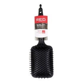 Detangling Hairbrush Red Kiss Kiss Rubberized Black Squared by Red Kiss, Hairbrushes - Ref: S4262795, Price: 6,91 €, Discount: %