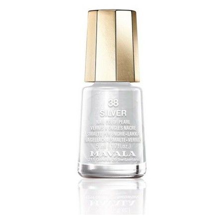 Verniz de unhas Nail Color Cream Mavala 38-silver (5 ml) de Mavala, Vernizes - Ref: S4506036, Preço: 8,27 €, Desconto: %