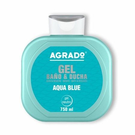 Gel de duche Agrado Aqua Blue 750 ml de Agrado, Géis de duche - Ref: S4509783, Preço: 3,93 €, Desconto: %
