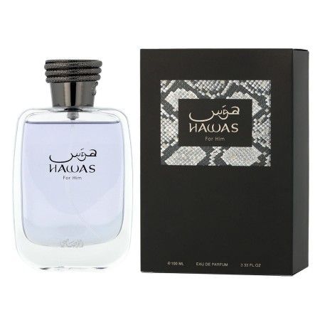 Perfume Homem Rasasi Hawas For Him EDP 100 ml de Rasasi, Água de perfume - Ref: S8311852, Preço: €42.02, Desconto: %