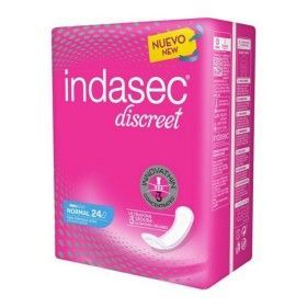 Incontinence Sanitary Pad Discreet Indasec (24 uds) by Indasec, Sponges - Ref: S0544687, Price: 7,71 €, Discount: %