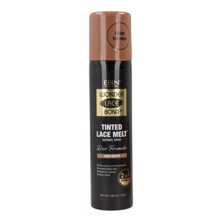Tinta para peruca Ebin New York Tinted Lace Melt Dark Brown 100 ml de Ebin New York, Coloração semipermanente - Ref: S4262548...