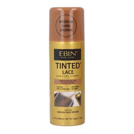 Tinta para peruca Ebin New York Medium Dark Brown 80 ml de Ebin New York, Coloração semipermanente - Ref: S4262563, Preço: 14...