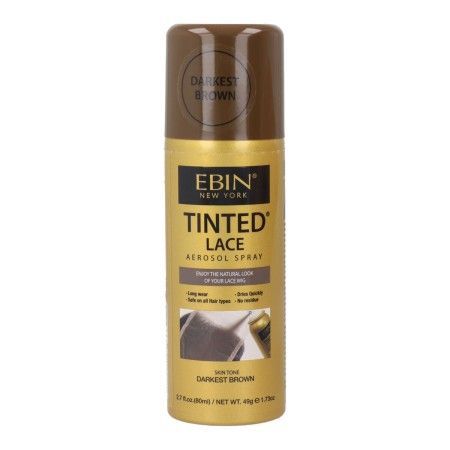 Wig dye Ebin New York Darkest Brown 80 ml by Ebin New York, Semi-Permanent Colour - Ref: S4262566, Price: 14,08 €, Discount: %
