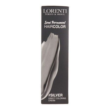Tinta Semipermanente Lorenti Haircolor Prateado 200 ml de Lorenti, Coloração semipermanente - Ref: S4263052, Preço: 15,82 €, ...