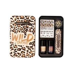 Set de Manicura Magic Studio Wild Safari Savage Nail Art 6 Piezas de Magic Studio, Sets y kits - Ref: S05105533, Precio: 7,46...