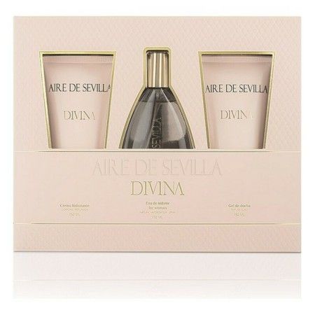 Cofanetto Profumo Donna Divina Aire Sevilla 3 Pezzi (3 pcs) di Aire Sevilla, Set - Rif: S0584115, Prezzo: 17,47 €, Sconto: %