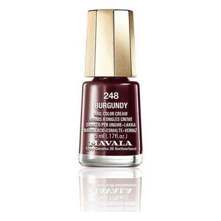 Nail polish Nail Color Cream Mavala 248-burgundy (5 ml) by Mavala, Polish - Ref: S4506046, Price: 7,81 €, Discount: %