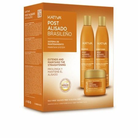 Trattamento Lisciante per Capelli Kativa KERATIN EXPRESS 2 Pezzi di Kativa, Shampoo - Rif: S05127348, Prezzo: 14,58 €, Sconto: %