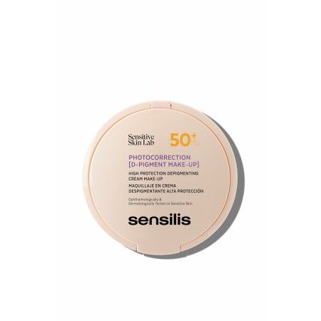 Crema Hidratante Efecto Maquillaje Sensilis Photocorrection [D-Pigment Make-Up] Nº 02 Spf 50 10 g de Sensilis, Bases - Ref: S...