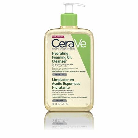 Huile hydratante CeraVe Hydrating Mousse Nettoyant de CeraVe, Nettoyants pour le visage - Réf : S8320161, Prix : 20,61 €, Rem...