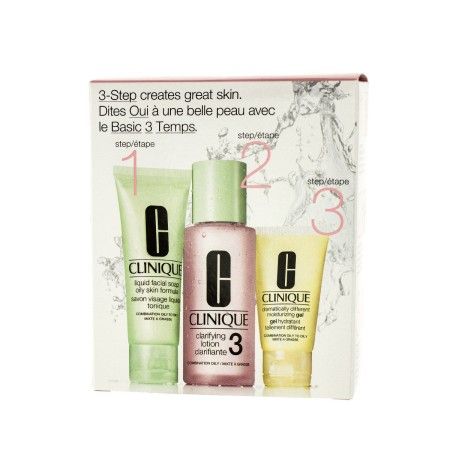 Facial Cleansing Gel Clinique CLARIFYING LOTION 3 Pieces by Clinique, Face Cleansers - Ref: S05125173, Price: 21,24 €, Discou...