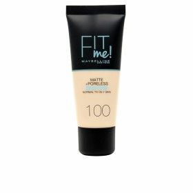 Fluid Makeup Basis Maybelline Fit Me! Nº 100 Warm ivory 30 ml von Maybelline, Grundierung - Ref: S05101302, Preis: 10,03 €, R...