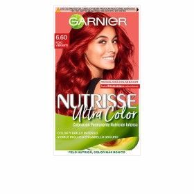 Tinta Permanente Garnier Nutrisse Nº 6.60 Vermelho Intenso de Garnier, Coloração permanente - Ref: S05101444, Preço: 8,39 €, ...