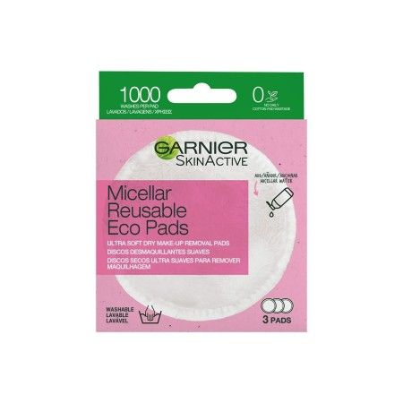 Discos Desmaquillantes Garnier Skinactive Lavable de Garnier, Limpiadores y exfoliantes - Ref: S05101817, Precio: 9,47 €, Des...