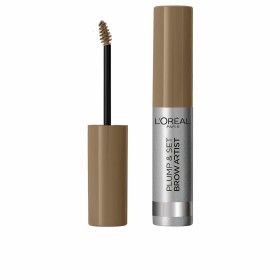 Rímel L'Oreal Make Up Brow Artist Plump & Set Nº 101 Louro (4,9 ml) de L'Oreal Make Up, Máscaras - Ref: S05101838, Preço: 12,...