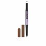 Eyebrow Pencil Maybelline Express Brow Satin Duo 02 Medium Brown by Maybelline, Eyebrow Colours - Ref: S0591960, Price: 11,85...