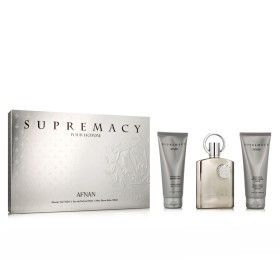 Set mit Herrenparfüm Afnan Supremacy Silver EDP 3 Stücke von Afnan, Sets - Ref: S8312905, Preis: €41.35, Rabatt: %