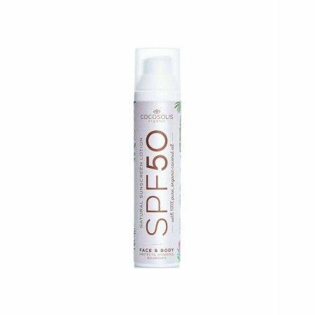 Lotion Solaire Natural Face & Body Cocosolis Spf 50 (100 ml) de Cocosolis, Filtres solaires - Réf : S4502194, Prix : 26,44 €,...