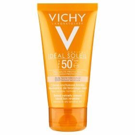 Protetor Solar Com Cor Vichy Ideal Soleil BB SPF50 Creme (50 ml) de Vichy, Filtros solares - Ref: S4513993, Preço: 18,48 €, D...