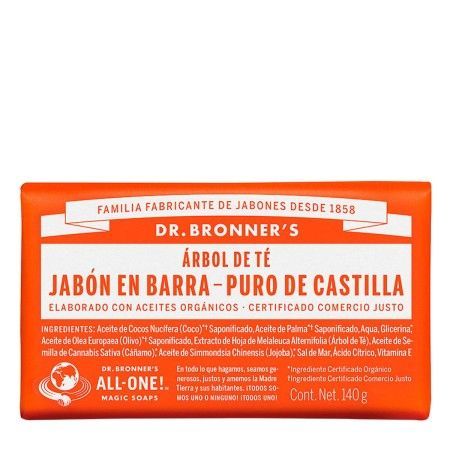 Barra de Sabão Dr Bronner's 140 g Árvore-do-chá de Dr Bronner's, Barra de sabao e sabonete líquido para maos - Ref: M0115293,...
