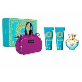 Conjunto de Perfume Mulher Versace EDT Dylan Turquoise 4 Peças de Versace, Conjuntos - Ref: S4519552, Preço: 74,15 €, Descont...