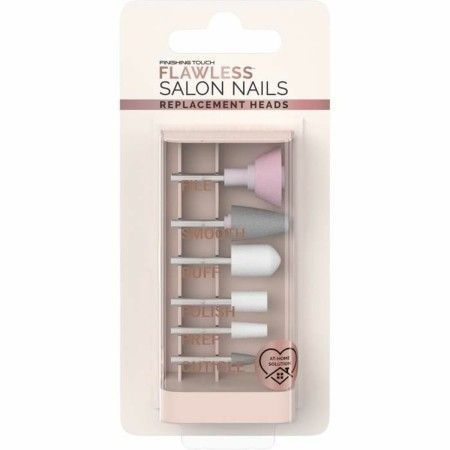 Set manicure e pedicure FLAWLESS Salon Nails 6 Pezzi di FLAWLESS, Trapani e accessori elettrici per manicure - Rif: S71012260...