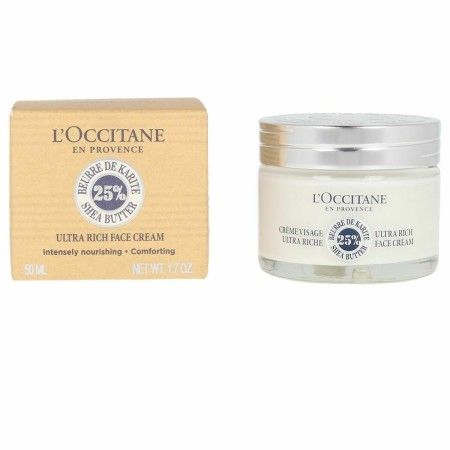 Crema Reparadora L'Occitane En Provence 01CV050K18 50 ml Manteca de Karité de L'Occitane En Provence, Hidratantes - Ref: S059...