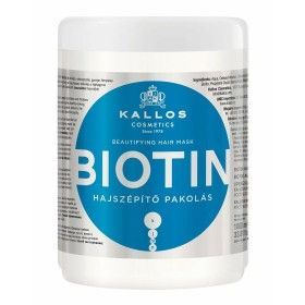 Maschera Riparatrice per Capelli Kallos Cosmetics Biotin 1 L di Kallos Cosmetics, Balsami ad azione profonda e trattamenti - ...