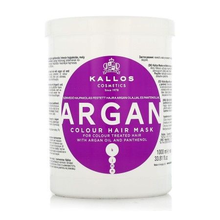 Masque pour cheveux Kallos Cosmetics Argan 1 L de Kallos Cosmetics, Soins et masques - Réf : S8319608, Prix : €5.33, Remise : %