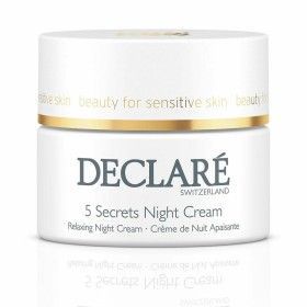 Crème de nuit Declaré 5 Secrets Calmant (50 ml) de Declaré, Hydratants - Réf : S0595337, Prix : 34,91 €, Remise : %
