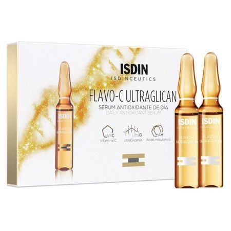 Sérum Antioxidante Ultraglican Isdin Isdinceutics (10 uds) 2 ml de Isdin, Séruns facial - Ref: S0561003, Preço: 23,78 €, Desc...