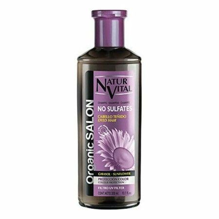 Shampoing pour Cheveux Teints Organic Salon Naturvital (300 ml) de Naturvital, Shampooings - Réf : S0576411, Prix : 8,18 €, R...